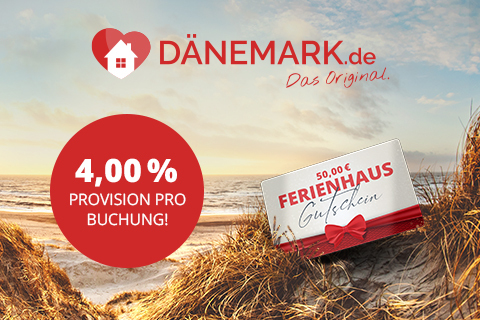 50,00 € Gutschein für Ferienhäuser in Dänemark bewerben! 