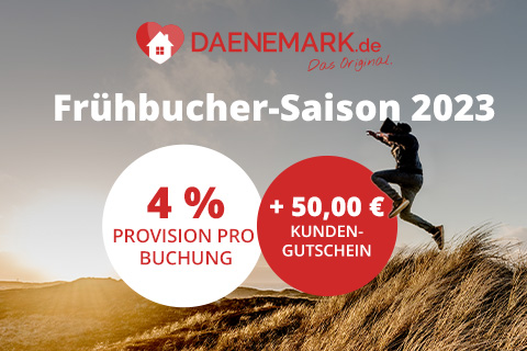 Jetzt 50,00 € Gutschein für Ferienhäuser in Dänemark bewerben!