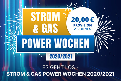 Start der Power Wochen - Jetzt 20,00 € pro Lead verdienen und Gutschein gewinnen! 